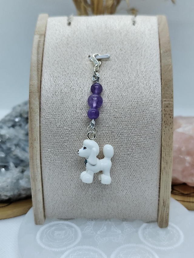 Améthyste et caniche