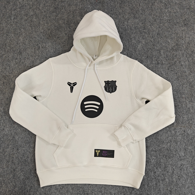 Sudadera con capucha F.C Barcelona Kobe Bryant (Blanco Roto) 25-26