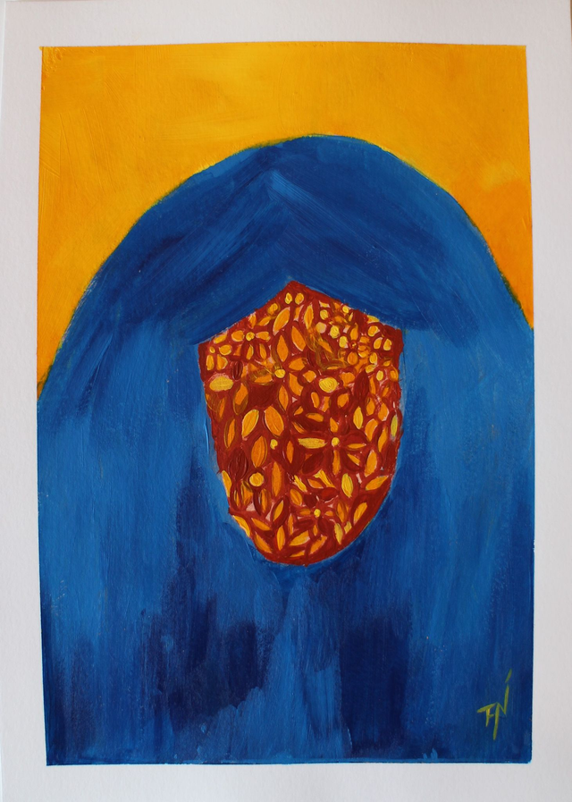 Acrylique sur papier | TALA, la Chance