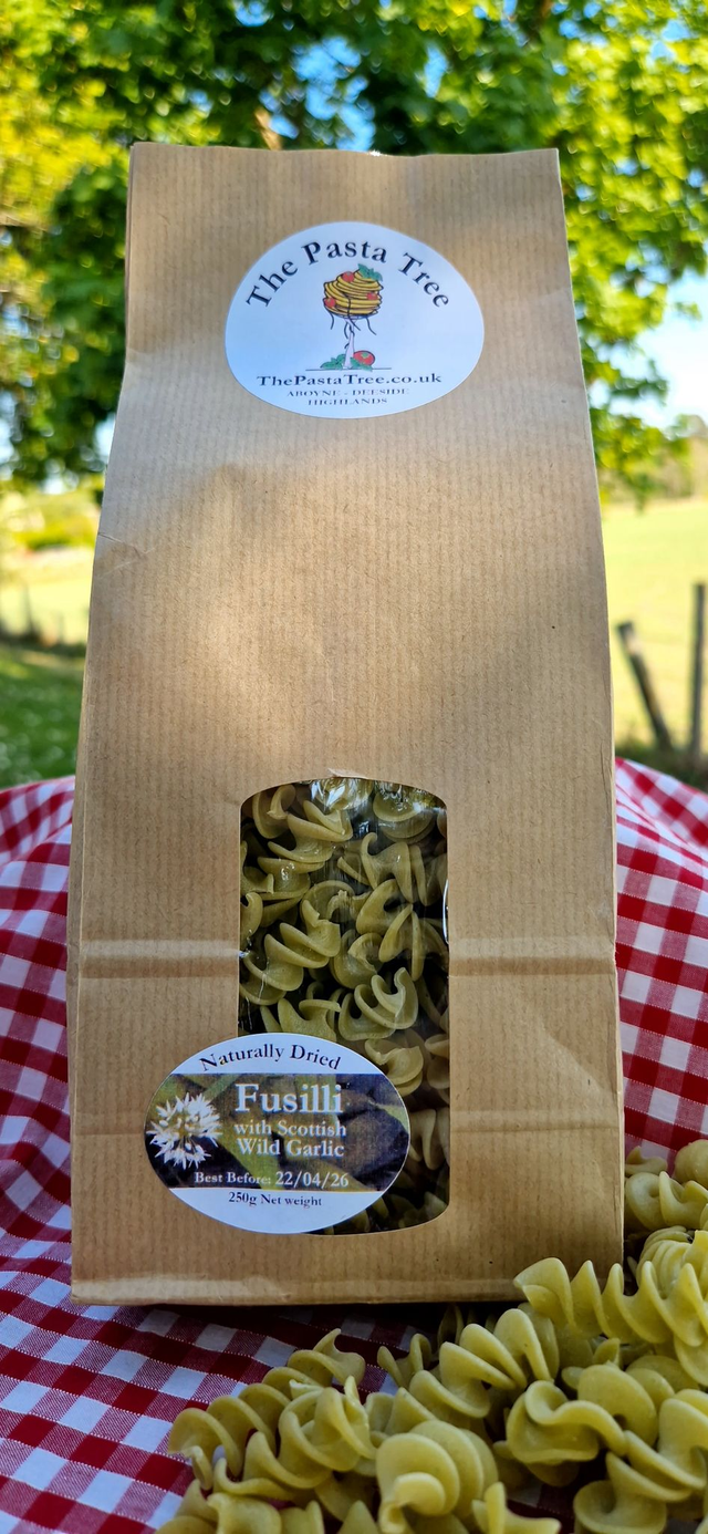 Fusilli with Wild Garlic