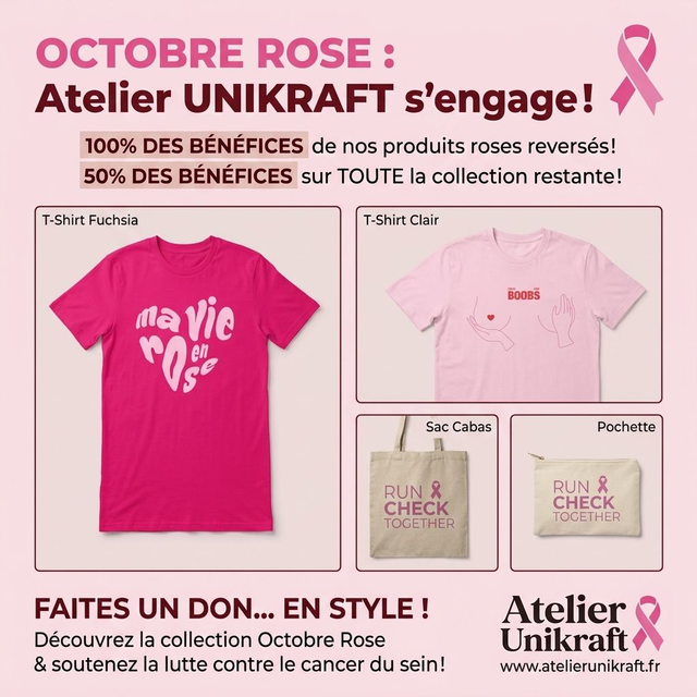 OCTOBRE ROSE Tee-shirt