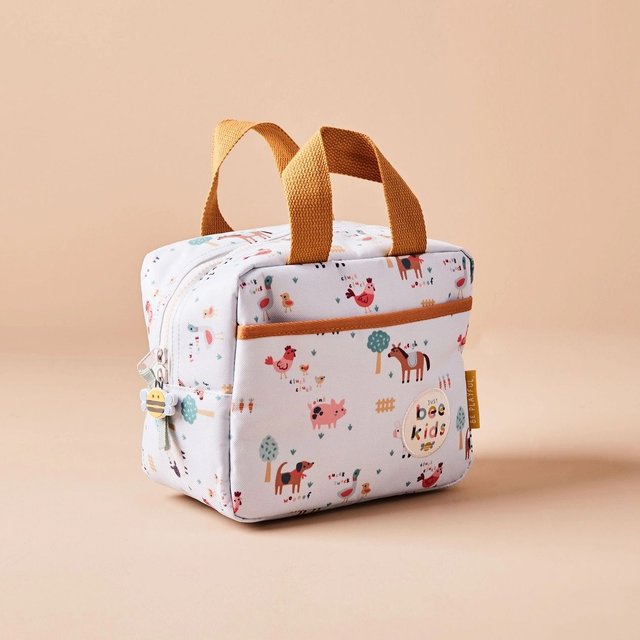 Just Bee Kids Farm Design Insulated Lunch Bag