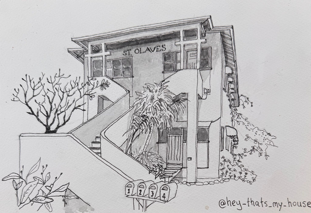 33. Townsville apartment (framed)