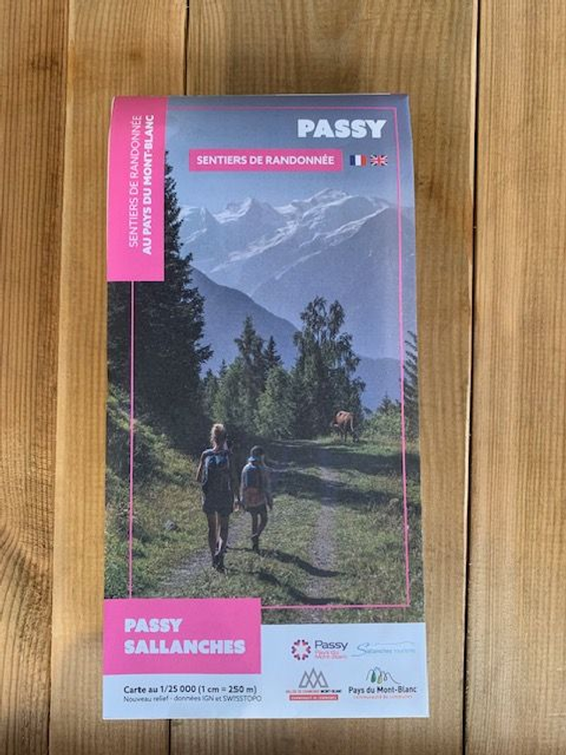 Carte rando Passy/Sallanches