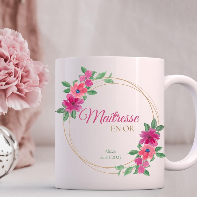 MUG "Maîtresse en or"