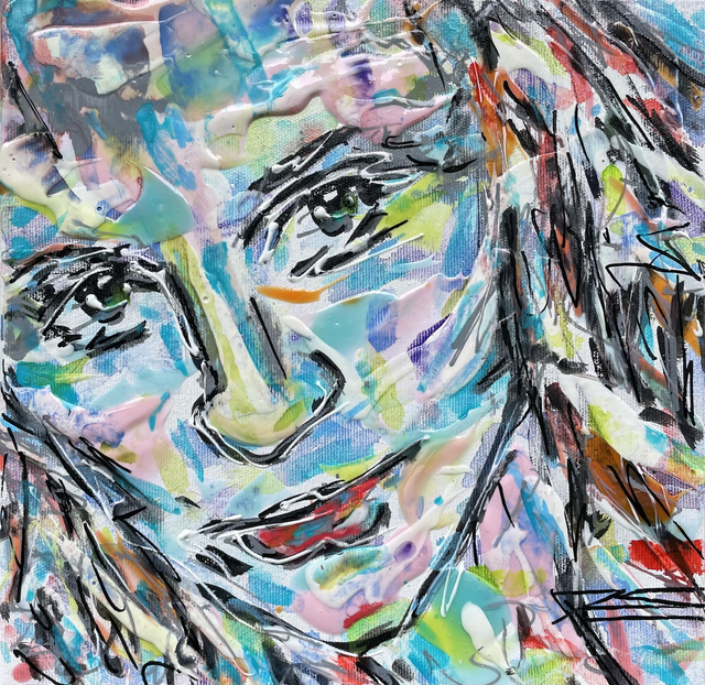 J'arrive - 30x30cm - 2021