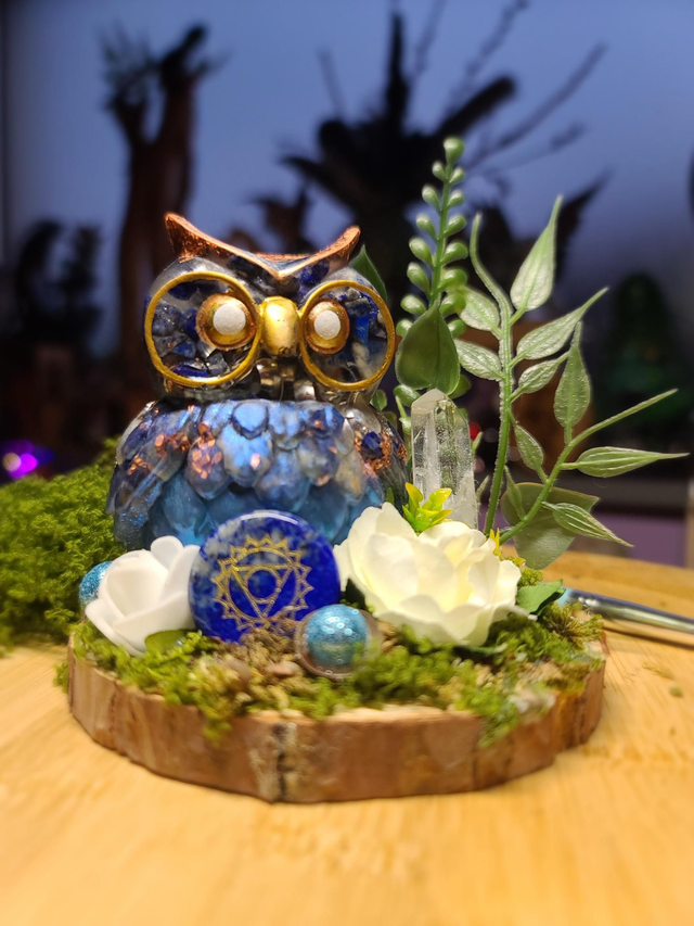 Hibou 💙 Sagesse et Intuition 🦉✨️