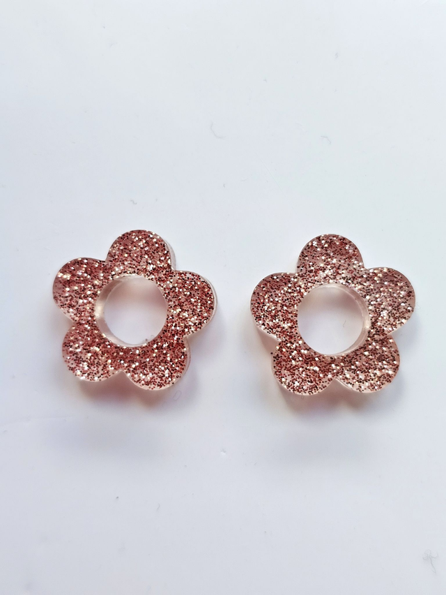 PAMPILLES EDEN OR ROSE A PAILLETTES 