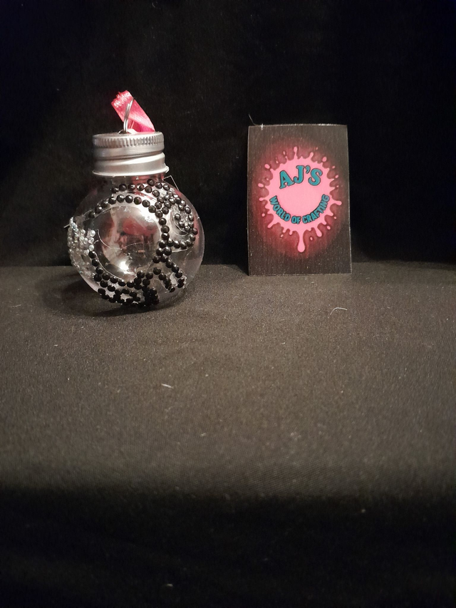 Mike Tyson 'Iron Mike' Custom Decorated &amp; Designed On 50ml Re-Fill Bauble (3)