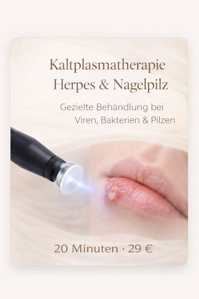 Virale & mikrobielle Hautprobleme - Kaltplasmatherapie