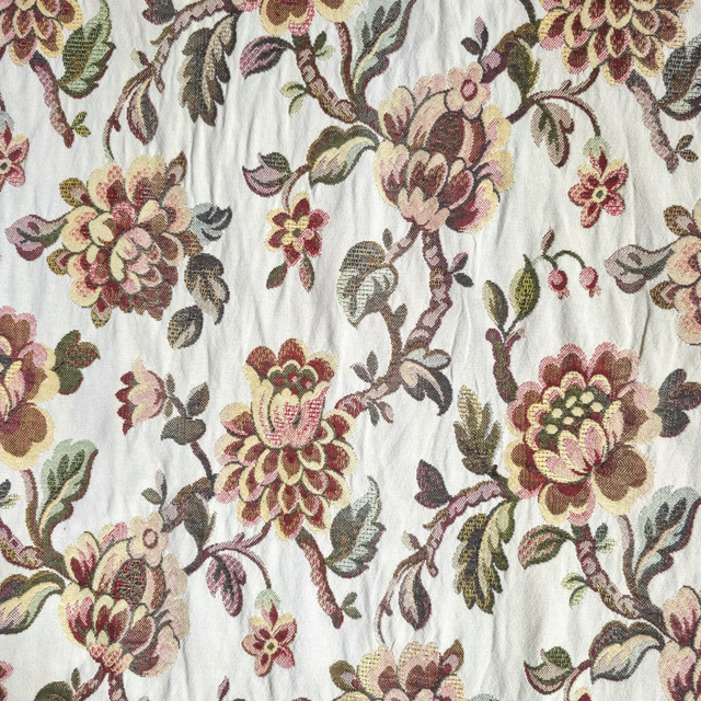 Tissu vintage jacquard