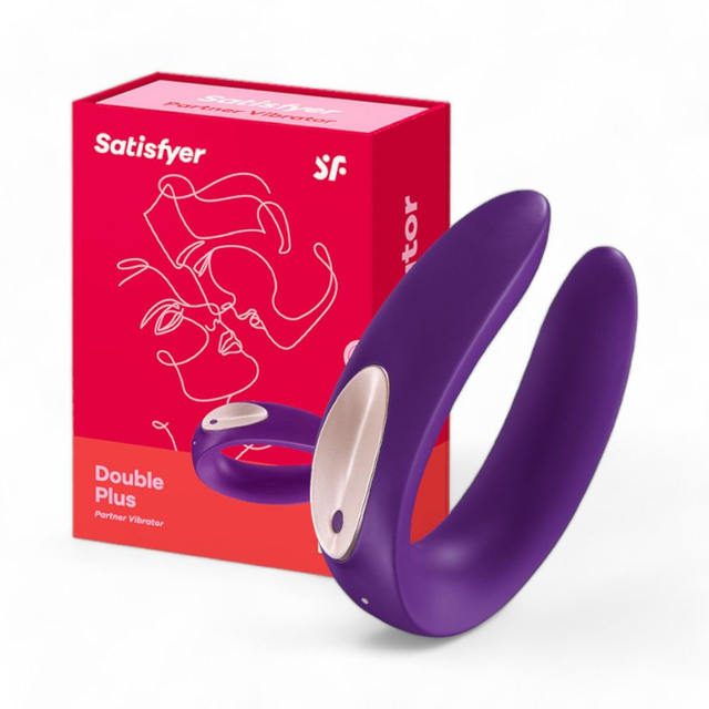 Satisfyer Vibrador de Parejas Double Plus