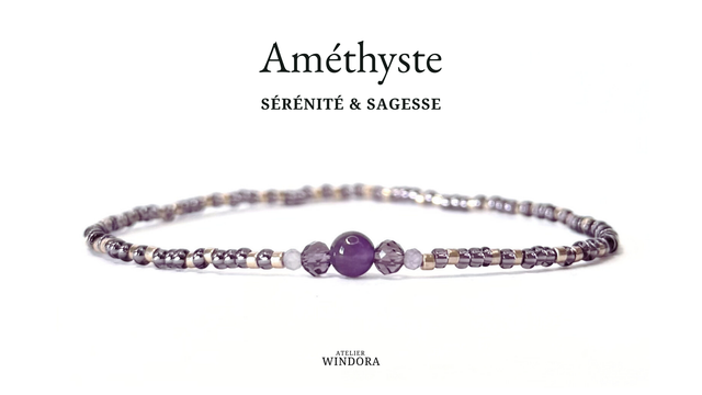 Bracelet | Améthyste - Trio (D)
