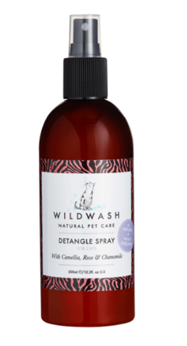 WILDWASH SILICONE FREE DETANGLE FOR CATS
