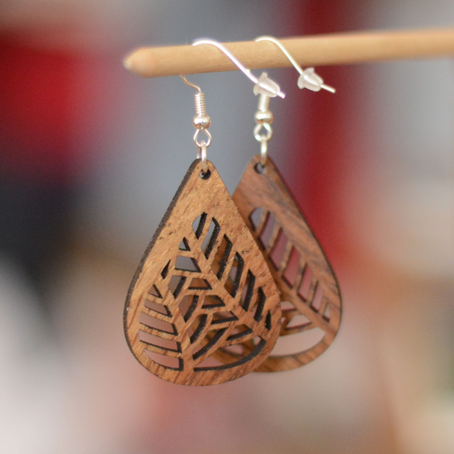 Boucles d’oreilles – G-Feuilles