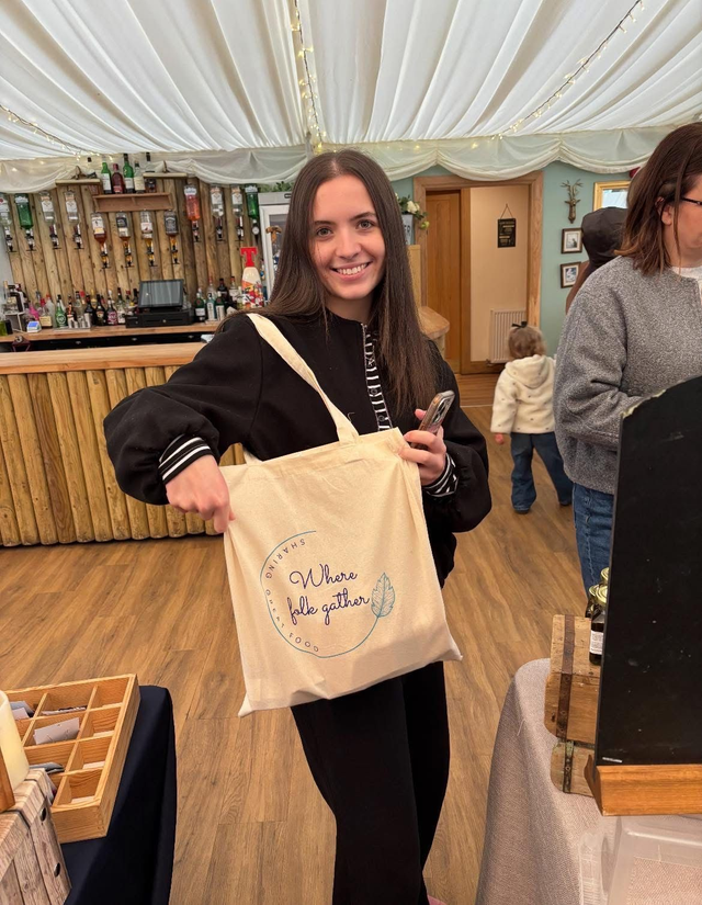 Where Folk Gather tote Bag