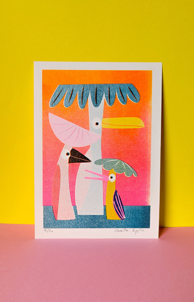 Les Cocos Tropicaux ~ 15*21 