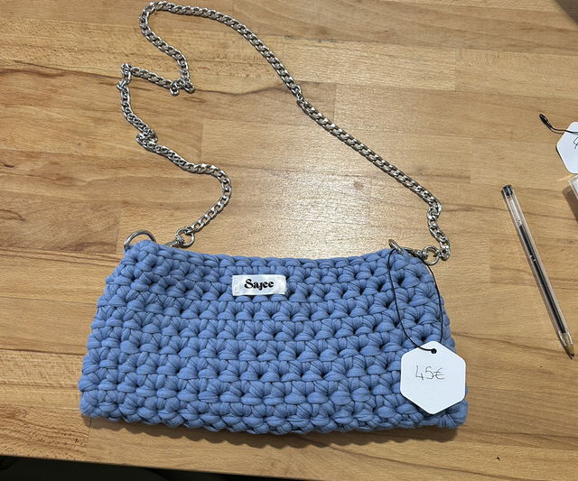 Sac bandoulière bleu 