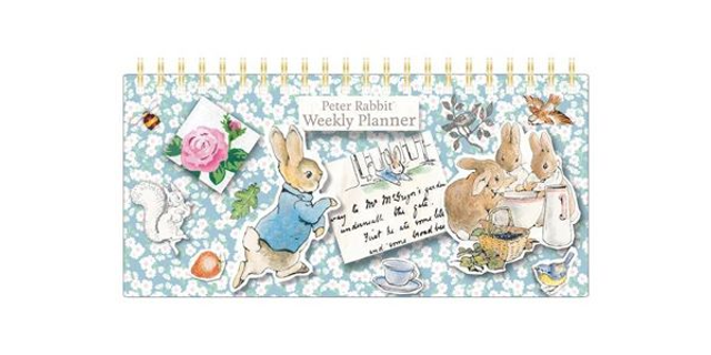 Peter Rabbit Floral Weekly Planner
