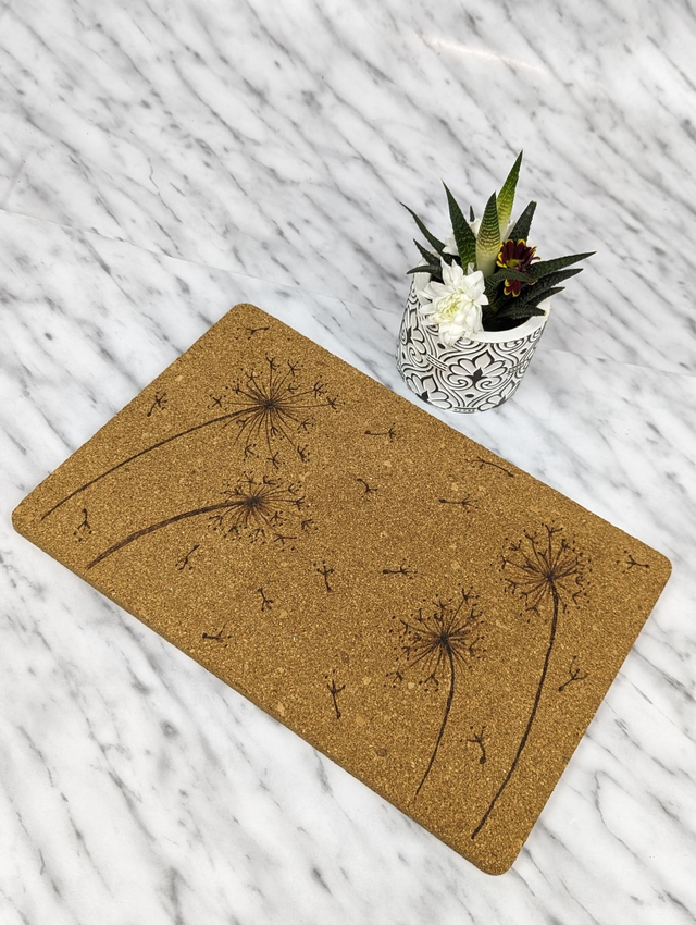 Cork mat &#039;MAKE A WISH&#039;