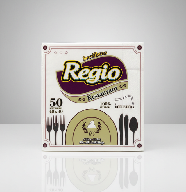 Servilleta Regio 40x40 50 Unidades
