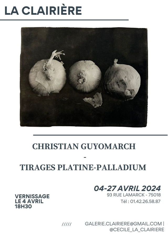 Affiche Expo Christian Guyomarch