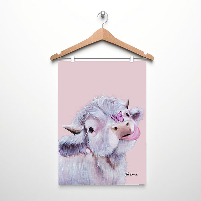 Fluttering By Tea towel