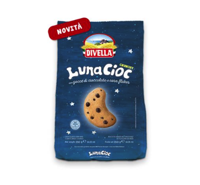 Divella - Lunacioc Csokis keksz 350g