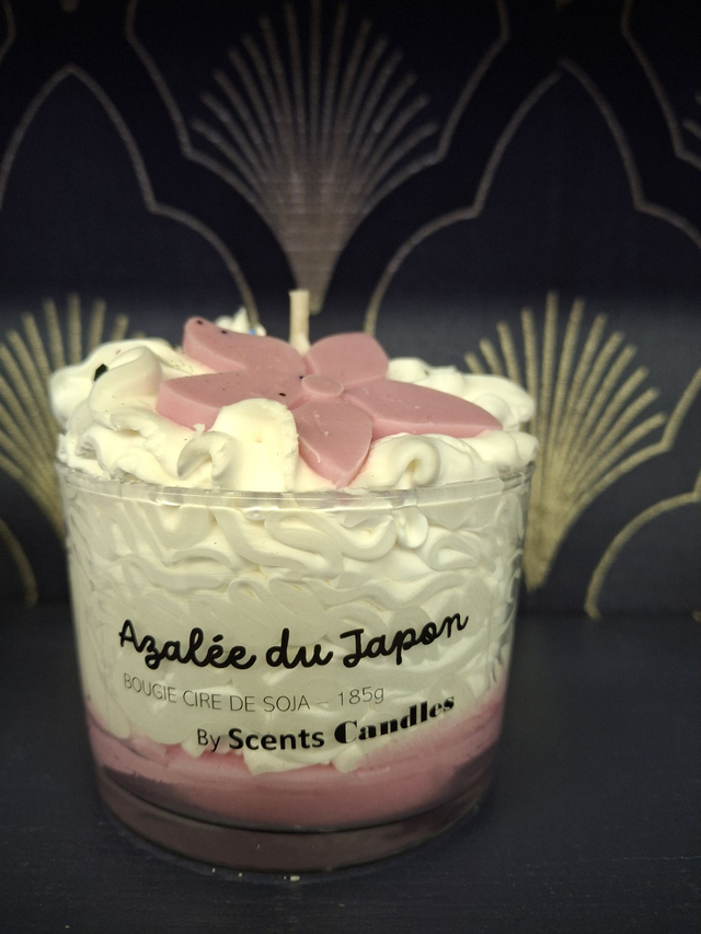 Bougie gourmande Azalée du Japon