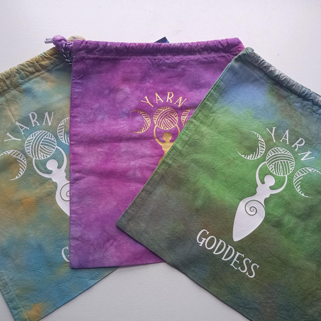Small project bags - Yarn Goddess