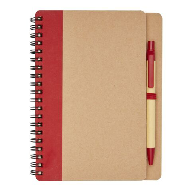 Priestly recycled notebook with pen