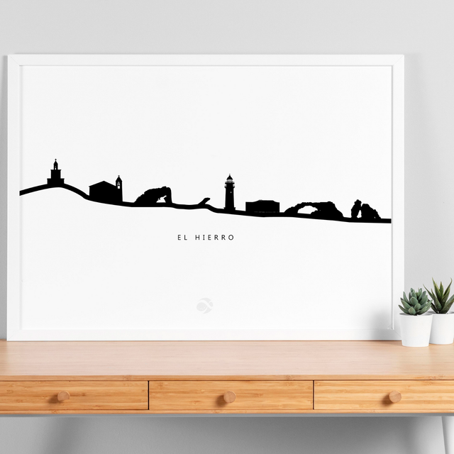 Lámina Skyline de El Hierro