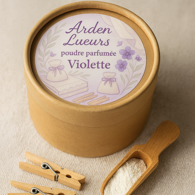 Poudre parfumée Violette 