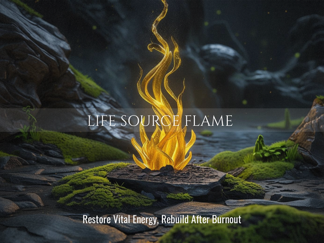 Life Source Flame | Burnout Recovery, Energy Renewal &amp; Soul Vitality | Same Day Delivery