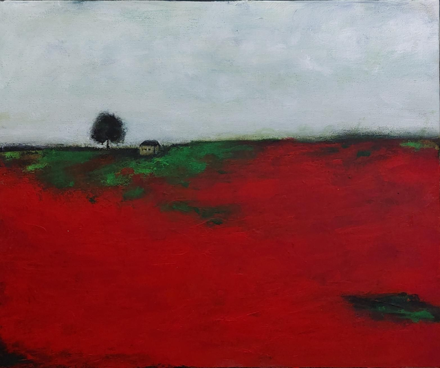 REVOILÀ L'ÉTÉ ! - 38x46cm 