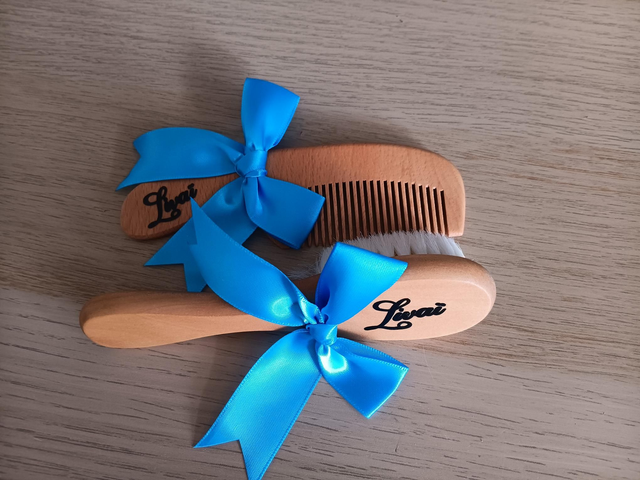 Duo peigne et brosse bébe
