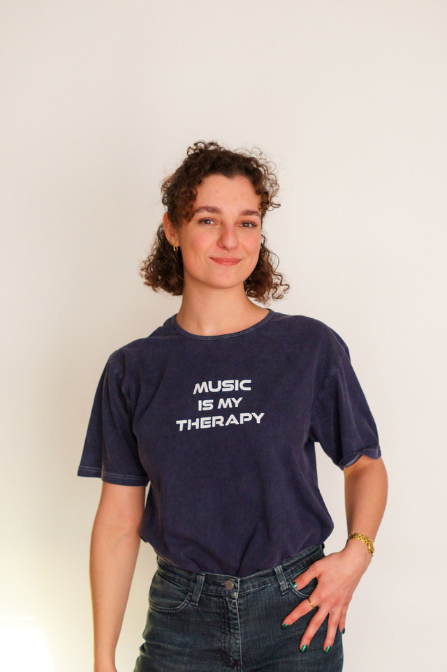 T-shirt washed colors