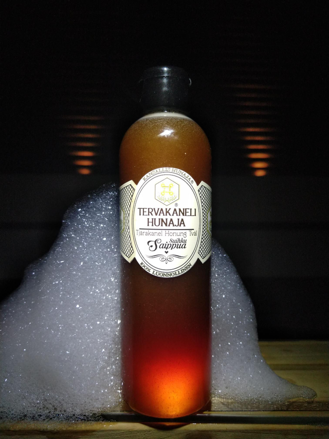 Terva-Kaneli-Hunaja Saippua