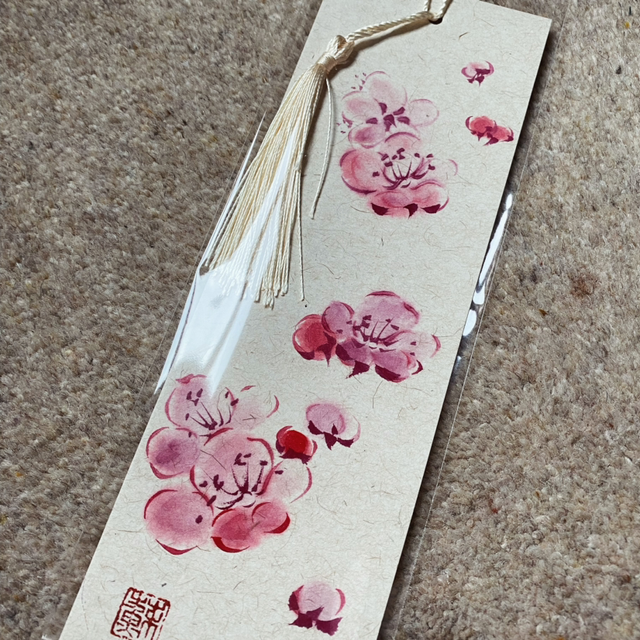 Hand painted bookmark 🔖 