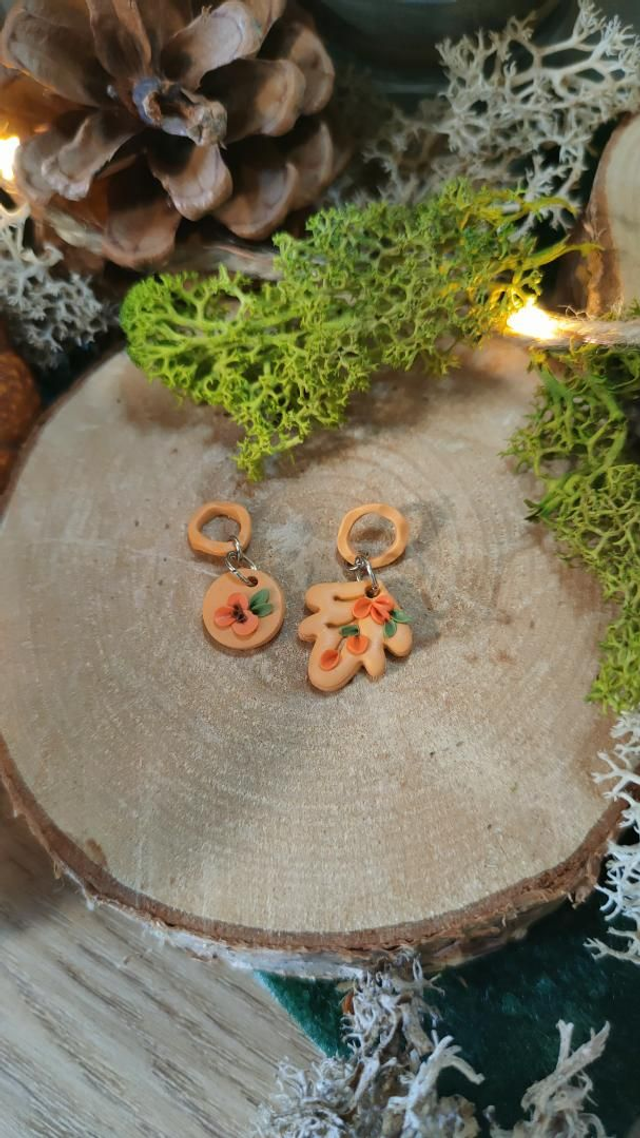 Marqueur Feuille d&#039;automne lot de 2