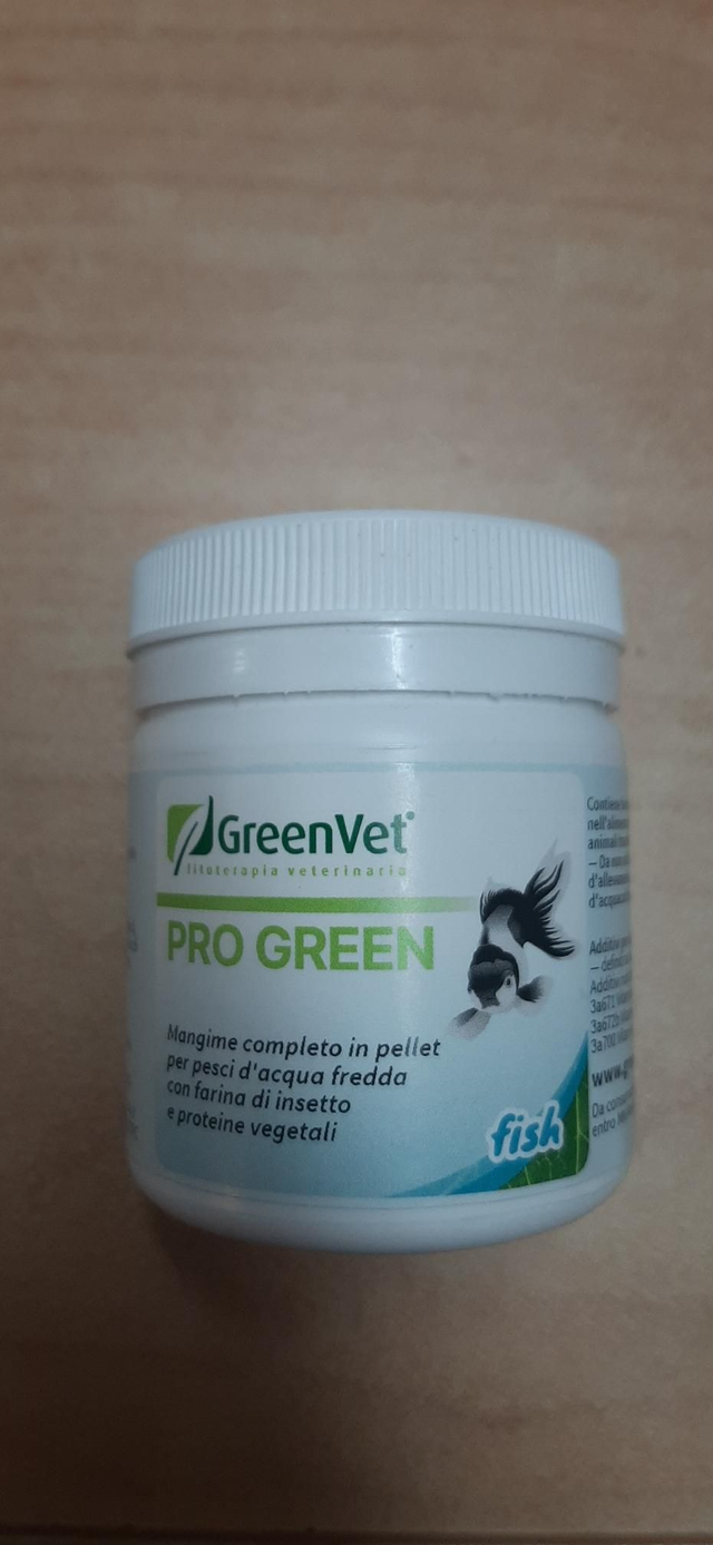 Mangime pesci rossi Pro green 70g 
