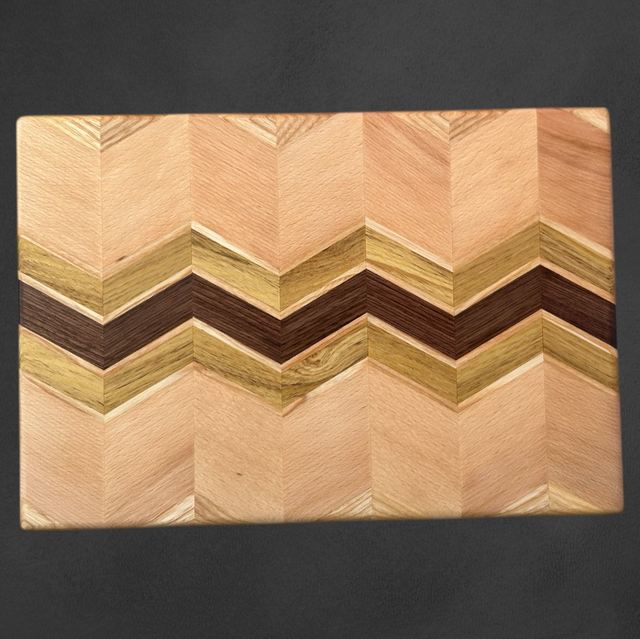 Planche de présentation charcuterie