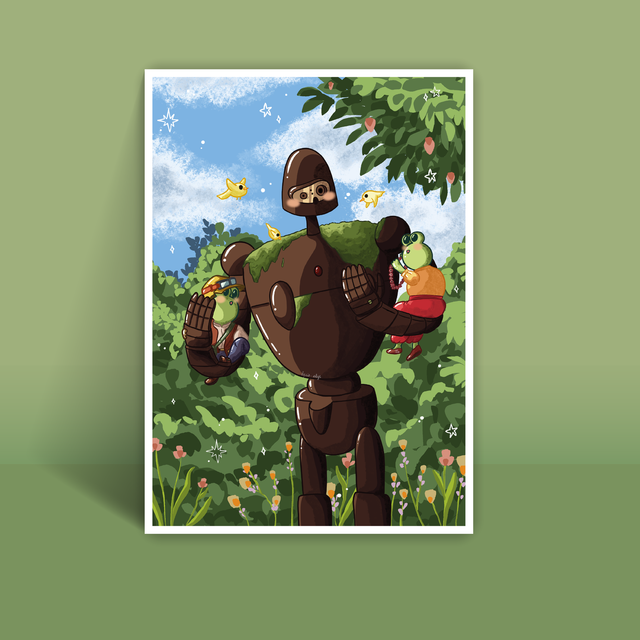 Chateau dans le ciel - A4