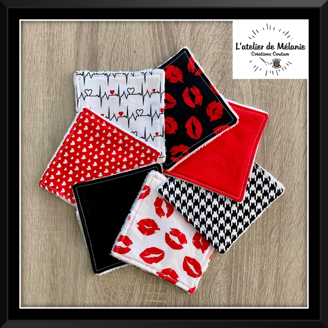 Lot 7 lingettes démaquillantes