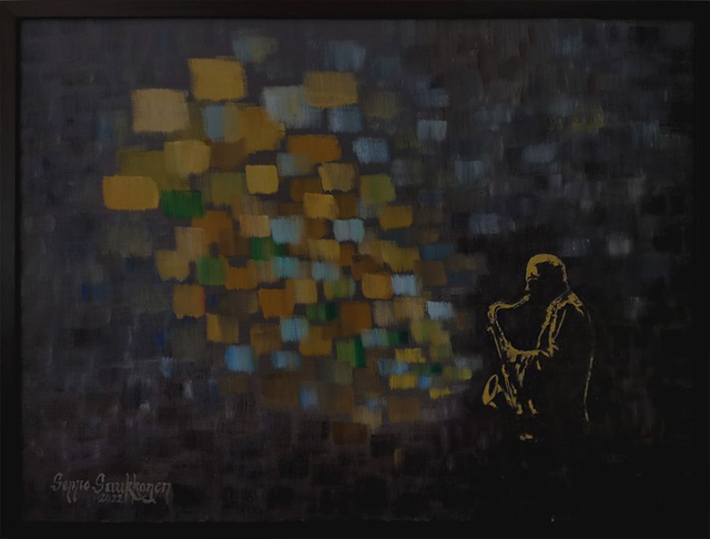 13. Foni blues (60x80 cm)