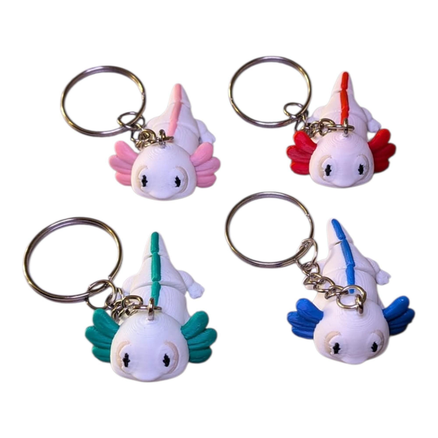 Porte-clés Axolotl 