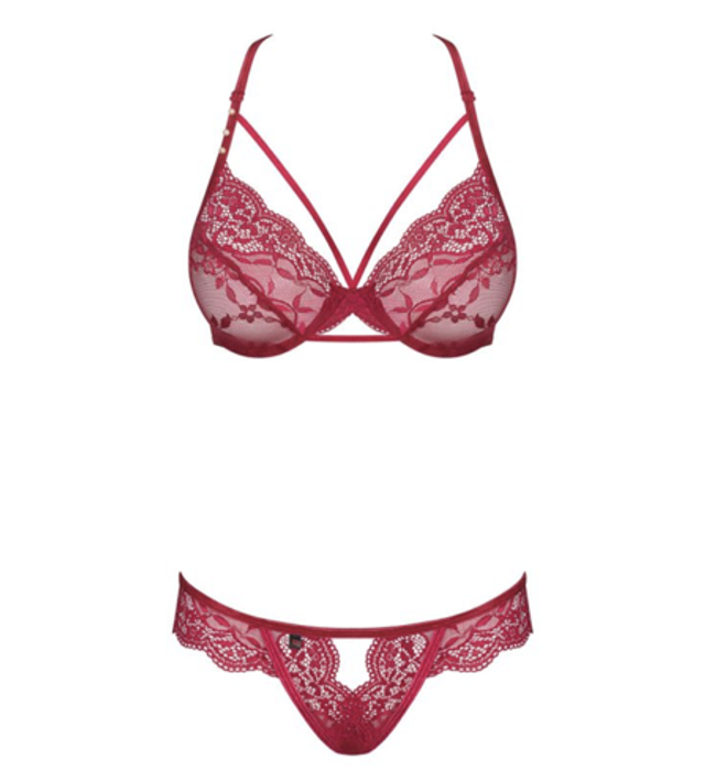 Ivetta Ensemble 2 pcs - Bordeaux