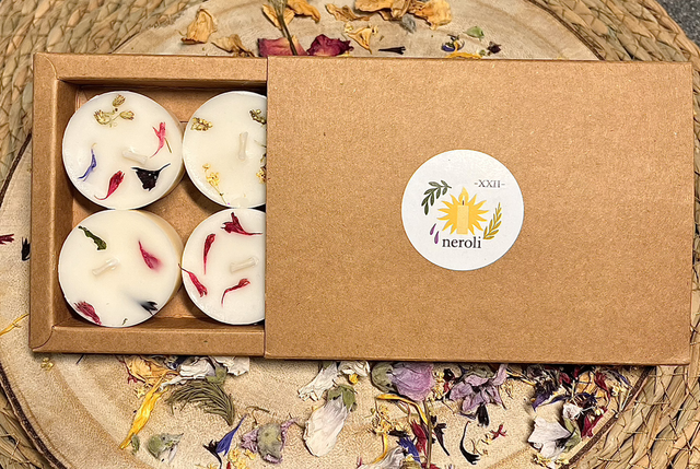 Boîte de 6 mini bougies - Vanille des îles 🏝️ 