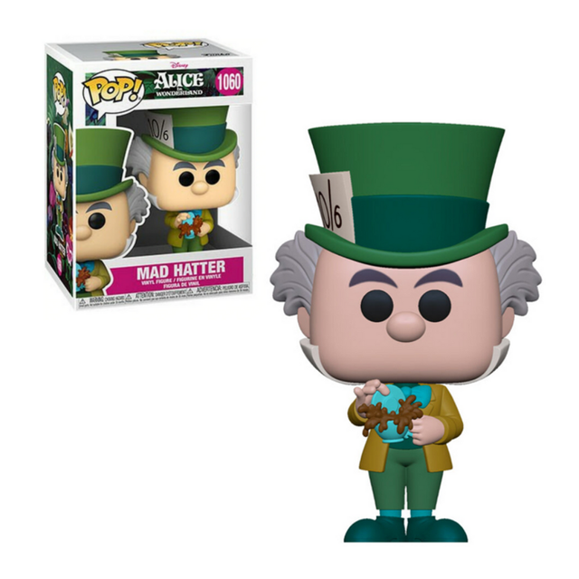 Funko Pop! Disney Alice In Wonderland Vinyl Figure Mad Hatter #1060