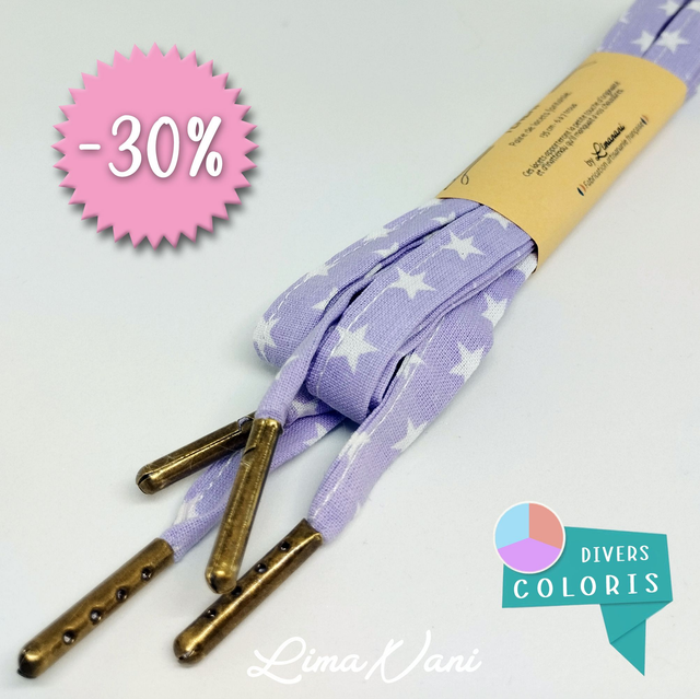 TĒNEHI Les lacets en tissu